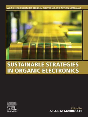 cover image of Sustainable Strategies in Organic Electronics